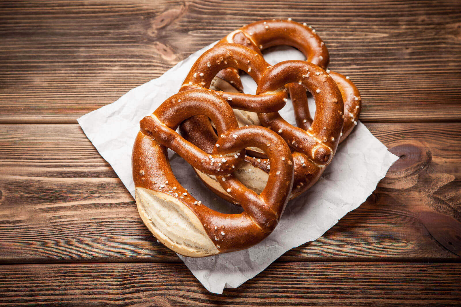 Soft Dough Pretzels Ready To Eat